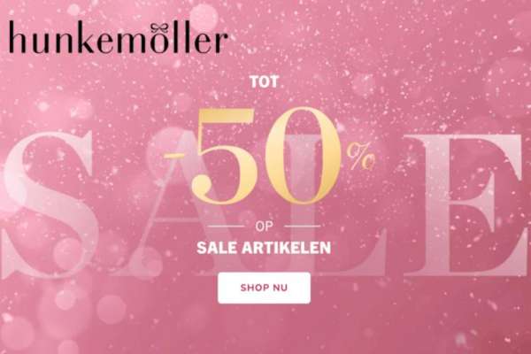 HunkemÃ¶ller: Tot 50% op sale artikelen
