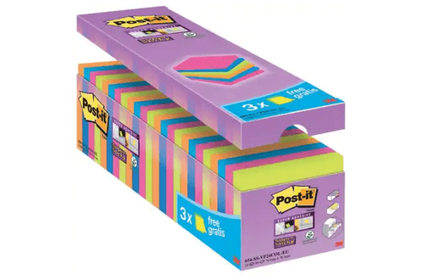 Viking; sticky notes voordeelpack: 21 + 3 gratis