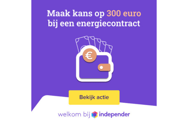 Independer Energie: Maak kans op â¬ 300