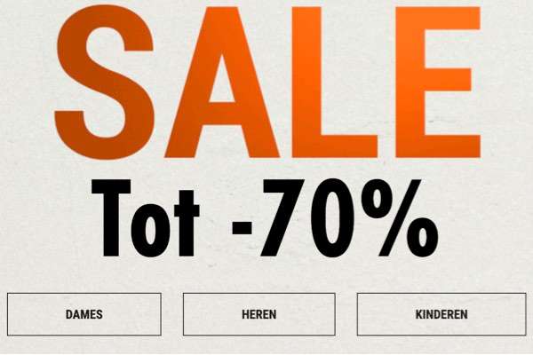 Sarenza: Laatste Sale dagen