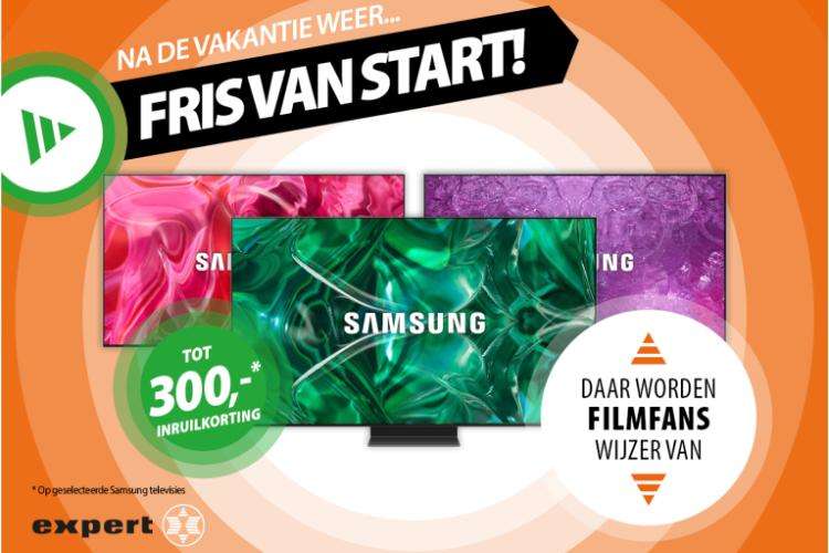 Expert: tot â¬300 inruilkorting op Samsung TV's