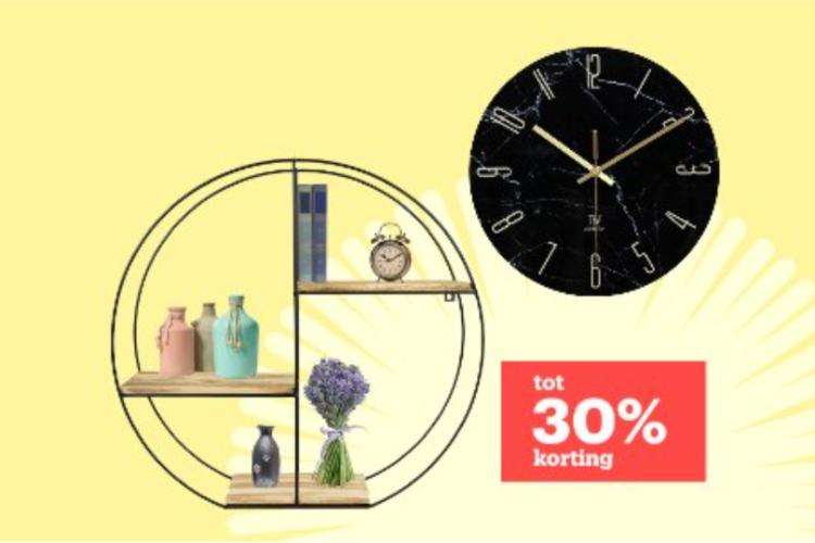 Bol.com: tot 30% korting op wanddecoratie