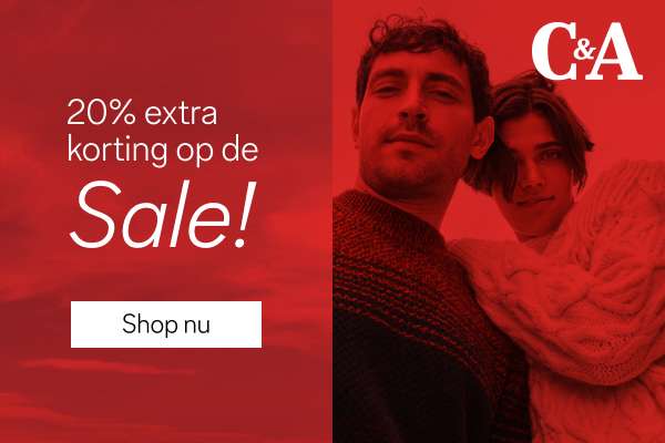 C&A: 20% extra korting op sale
