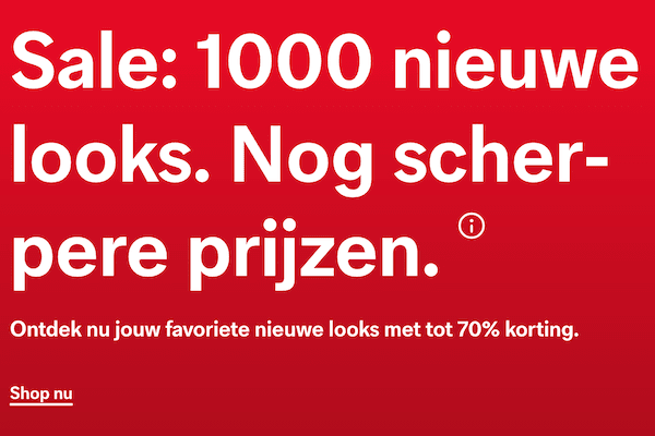 C&A: tot 70% korting in de Sale