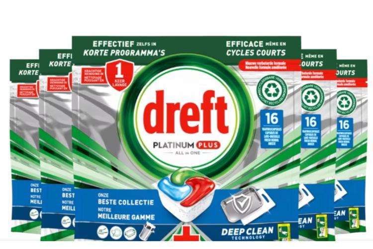 Jumbo: 20% korting op Ariel, Dreft en Lenor