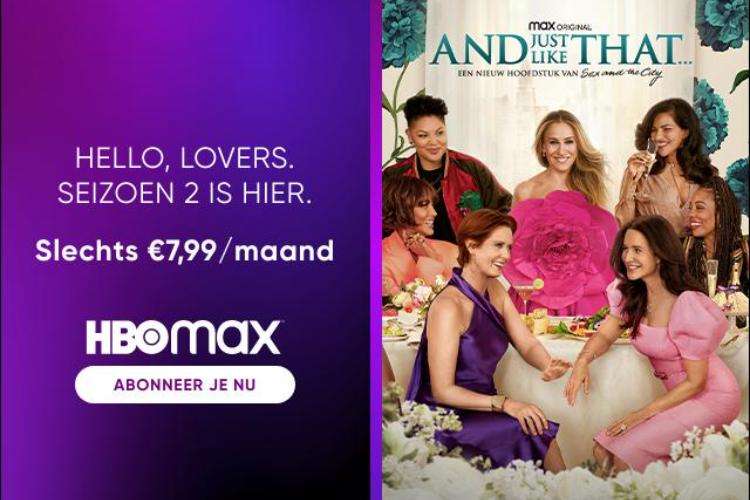 HBO Max : bekijk And Just Like That