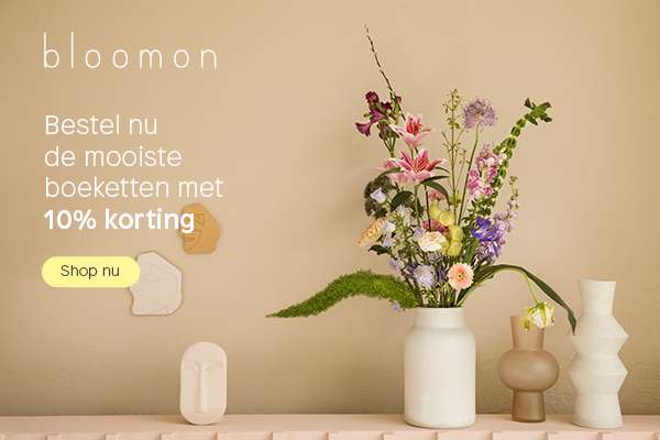 Bloomon: 10% korting met Bonusway