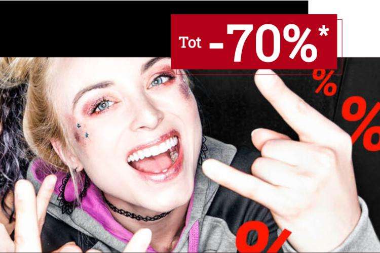 Large: tot 70% korting in de sale